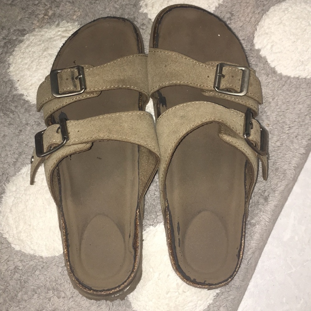 Madden Girl shoes (fake birkenstocks)